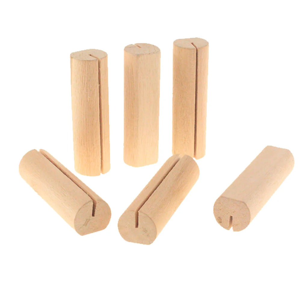 20 Wooden Table Number Stand Wedding Decoration Birthday Party Place