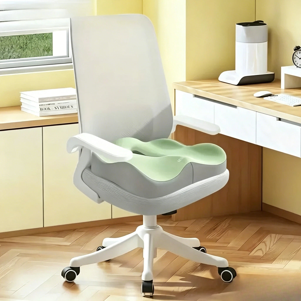 Universal 3D Ergonomic Memory Foam Seat Cushion Washable Polyester Soft Hip Support For Car Office Home Chair Zpaxo
