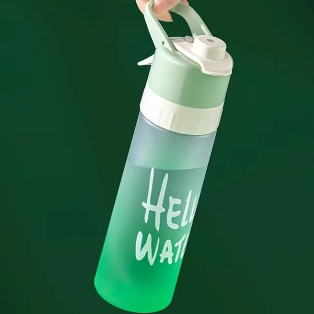 Two-in-one Spray Water Bottle Large Capacity Unisex Suitable Sports Zpaxo