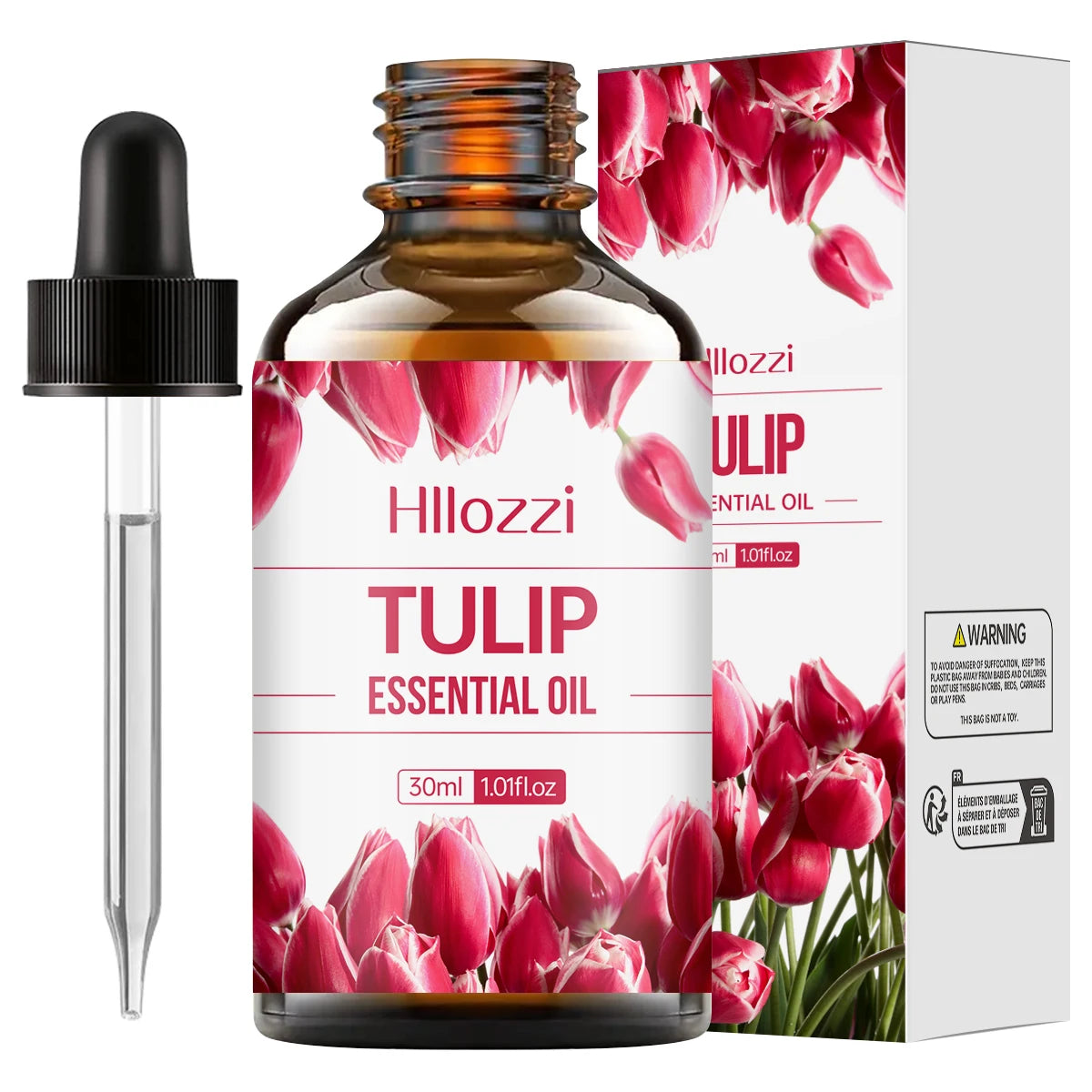 TULIP ESSENTIAL OIL Oils Hydrating Moisturizing Lasting Fragrance Zpaxo 30ML TULIP Other Flower