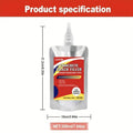 Quick-drying self-leveling concrete repair adhesive | joint sealant for wall/roof/floor Leakproof material outdoor tiles Zpaxo 200g