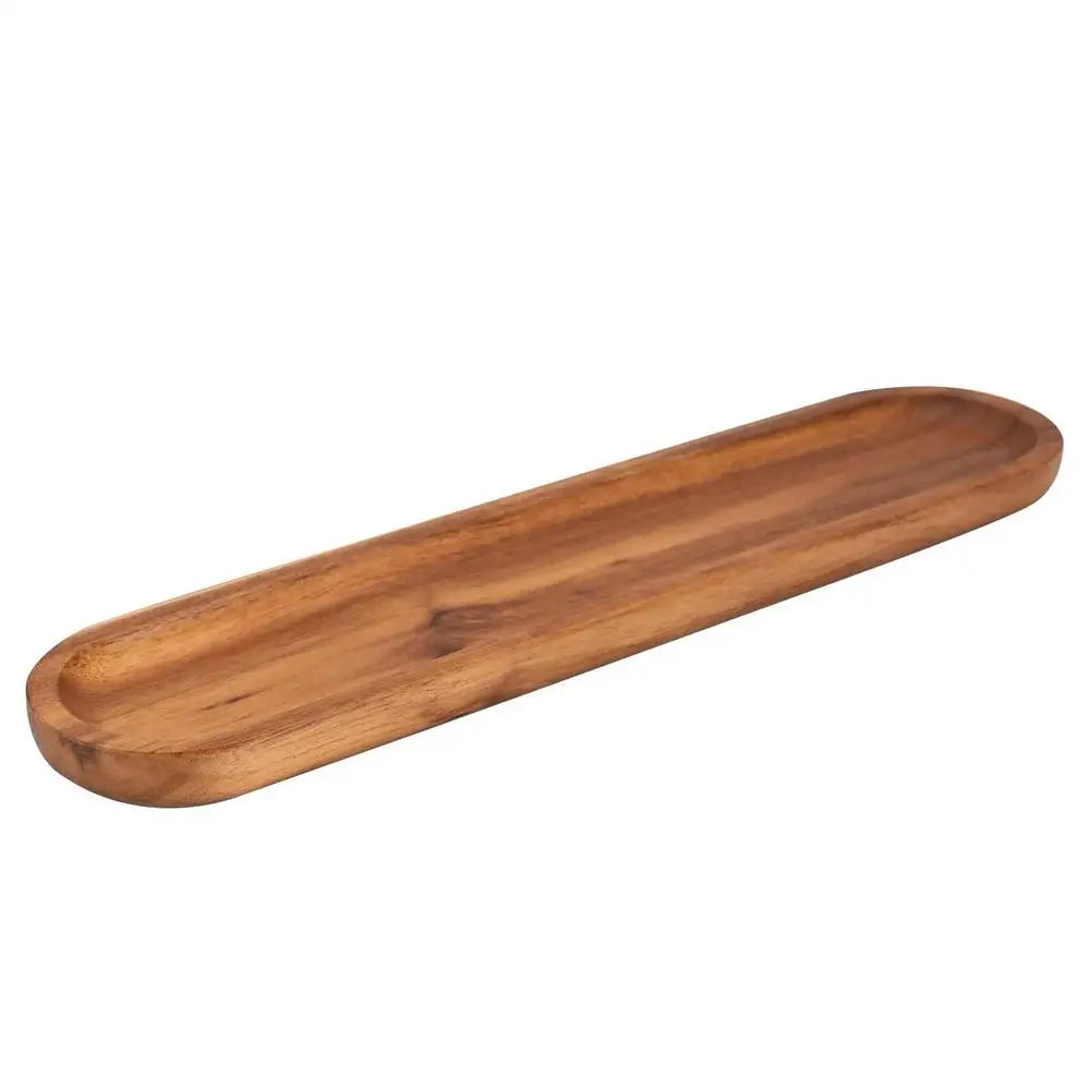 Wood Serving Tray Multi-functional Decorative Food Dessert Cheese