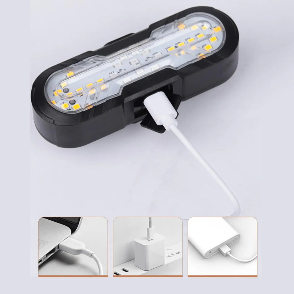 Bike Turn Signal 1200mAh Rechargeable Wireless Remote Control Safety