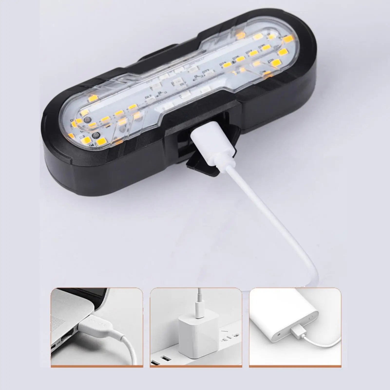 Bike Turn Signal 1200mAh Rechargeable Wireless Remote Control Safety