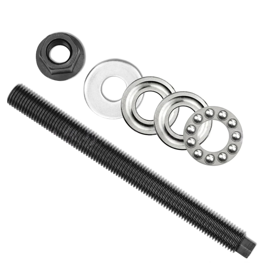 Vehicle Harmonic Balancer Installer Tool Threaded Rod Hex Nut Flat