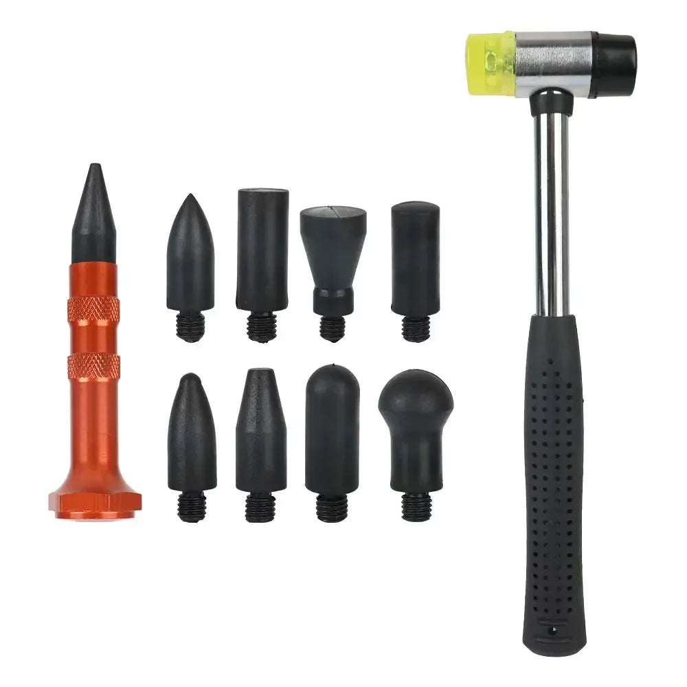 Car Dent Repair Tool Auto Body Part Mechanical Sheet Metal Paintless Dent Removal Puller Kit Hand Tools Kit Set Zpaxo