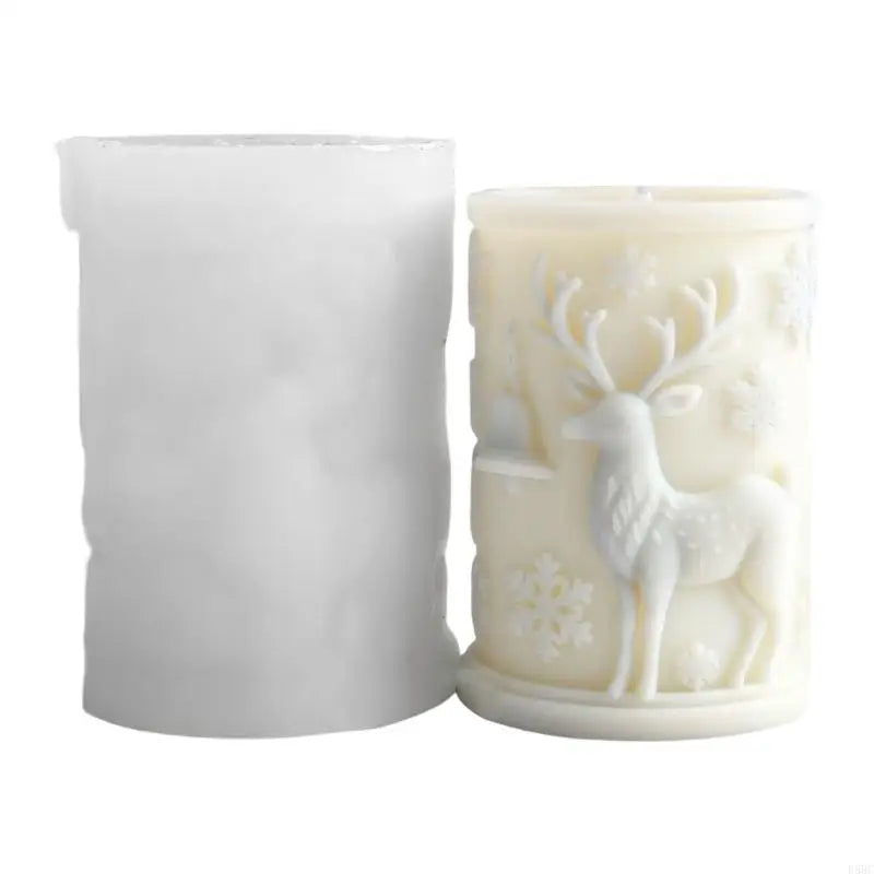 Christmas Molds Silicone Ornament Cylinder Epoxy Resin
