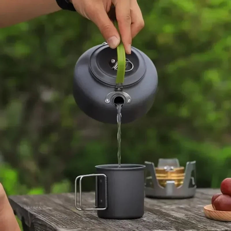 Hot 300ML Camping Mug Aluminium Alloy Folding Cup Hike Mug Ultra-Light Camping Travel Water Cup Outdoor Camping Cookware taza Zpaxo
