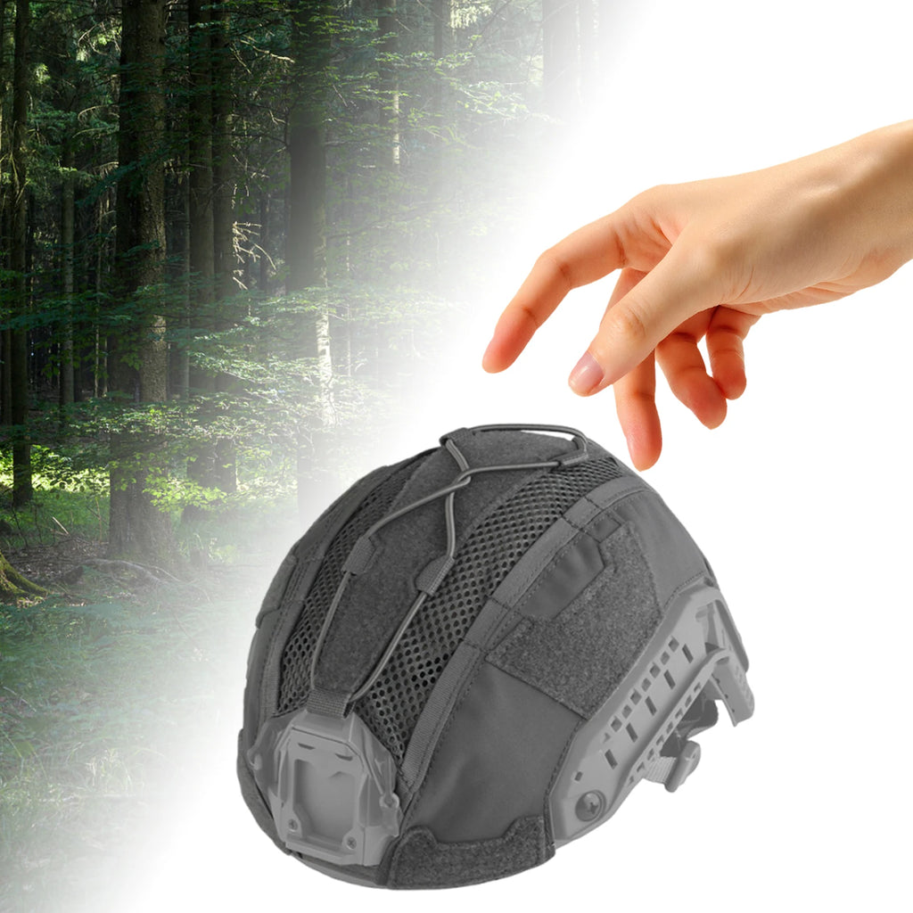 WOSPORT FAST SF Airsoft Paintball Helmet Cover Elastic Fixed Cord