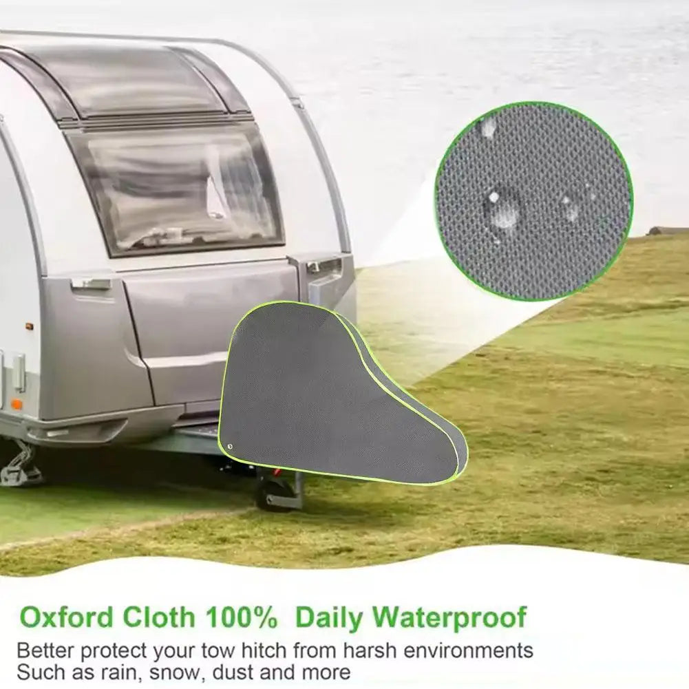 Waterproof Trailer Hitch Cover for RV Caravan & Tow Hitch Trailer Hitch Cover Zpaxo