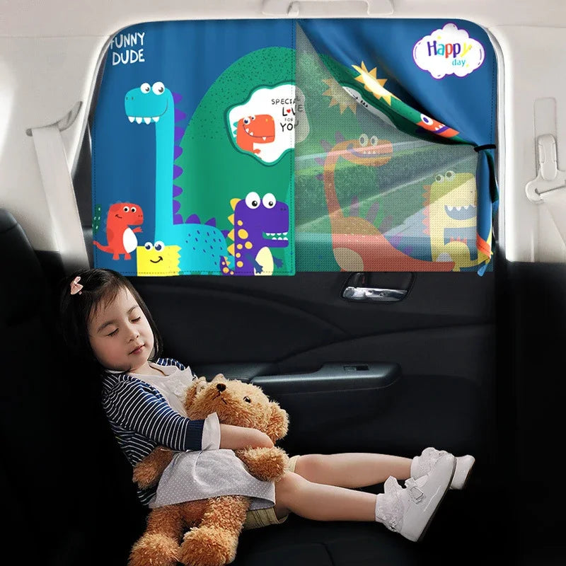 Children's Sunshade Magnetic Car Side Window Sun Protection Heat
