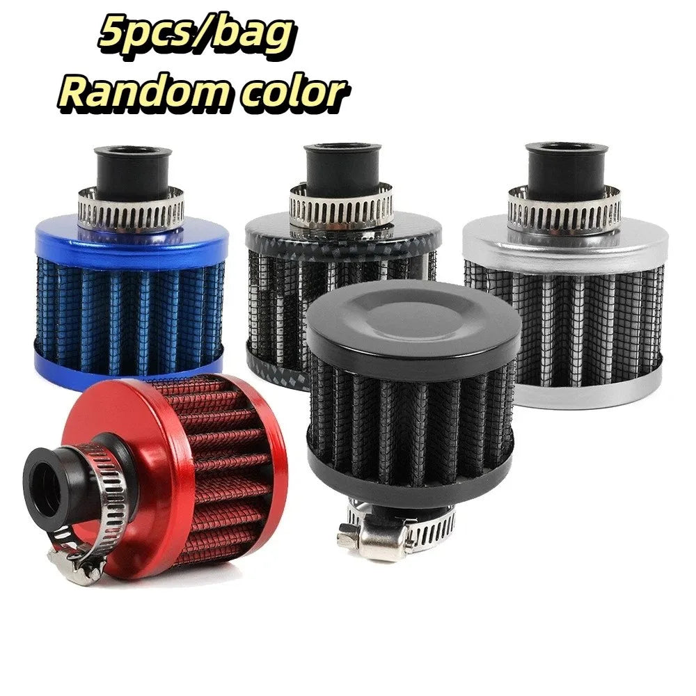 Small Universal Air Filter Lightweight Flow Mushroom Head Fit Easy Zpaxo random color