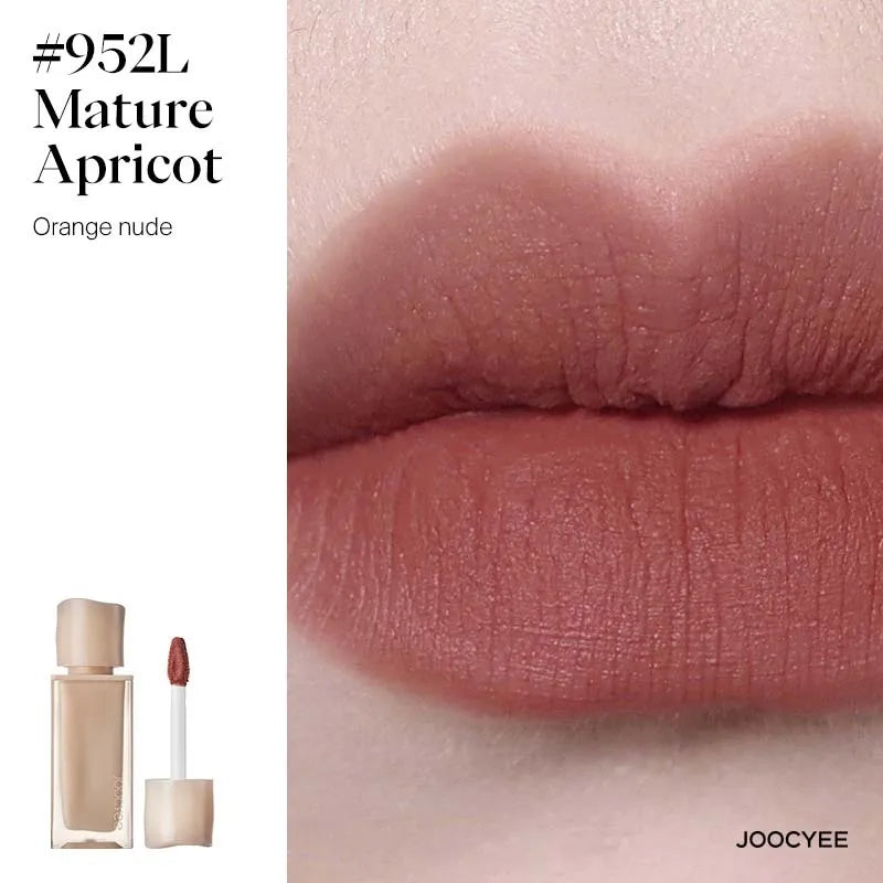 JOOCYEE LIPSTICK Muddy Gloss Nude Lip Matte Waterproof Long-lasting Zpaxo 952L