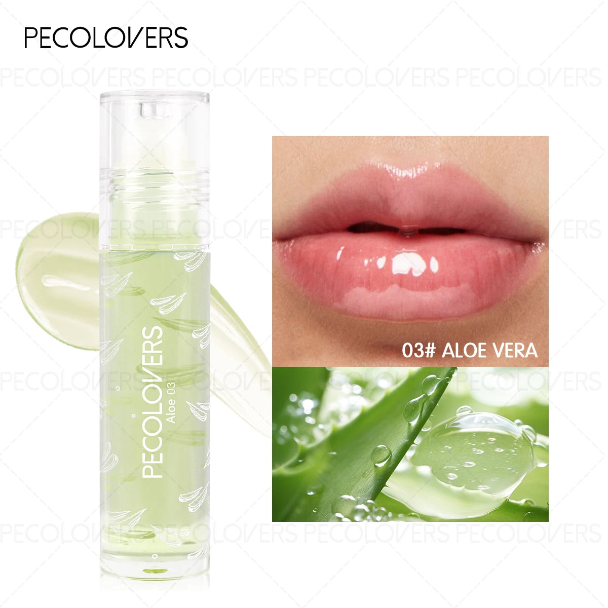 Moisturizing Lip Oil Jelly Strawberry Tinted Capsule Liquid Lip Blam Waterproof Transparent Color Lip Oil Zpaxo 03
