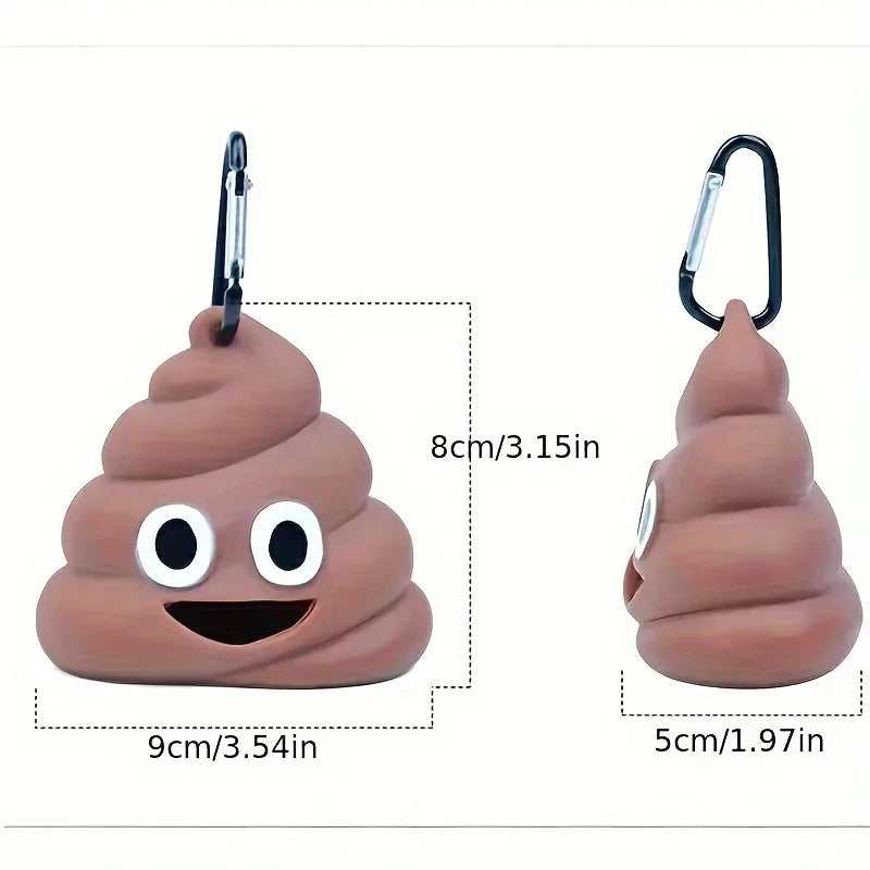 Portable Dog Toilet Bag Dispenser Garbage Shell Holder Manure
