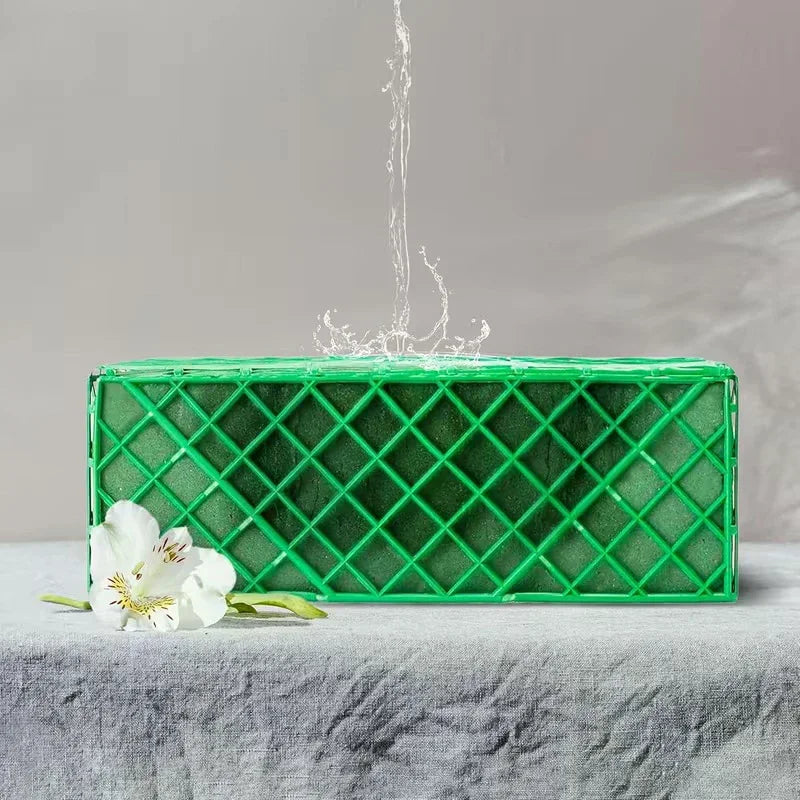 5 10 Plastic Floral Foam Cage Holders Flower Bracket Rectangle Mud Zpaxo