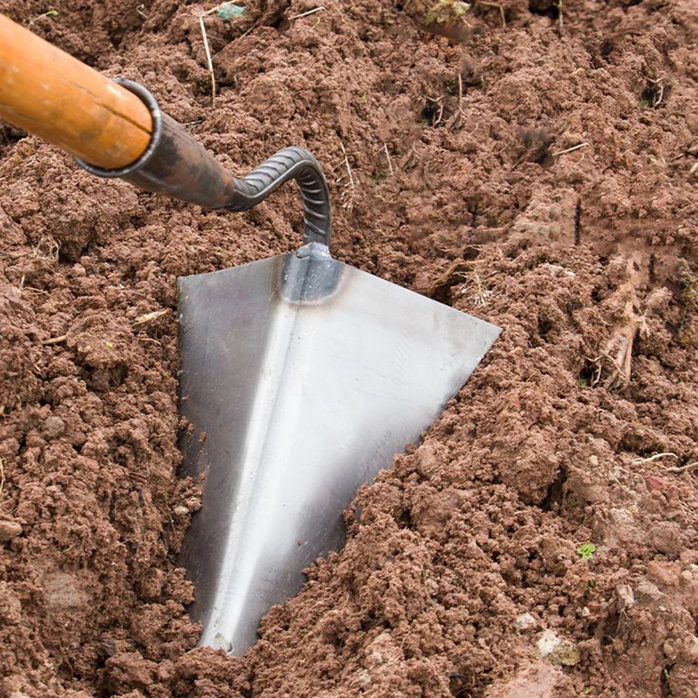 Farm Tools Hoes Triangle Small Tip Hoe Plowing Hand Plow Manual