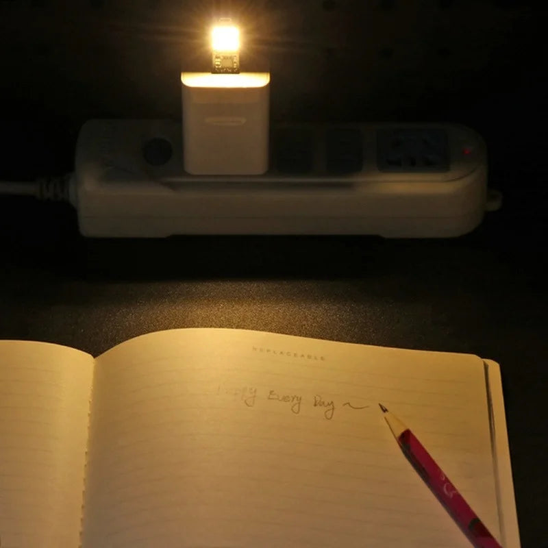 POCKETMAN USB Card Light – 6 LED Pocket Keychain Night Light