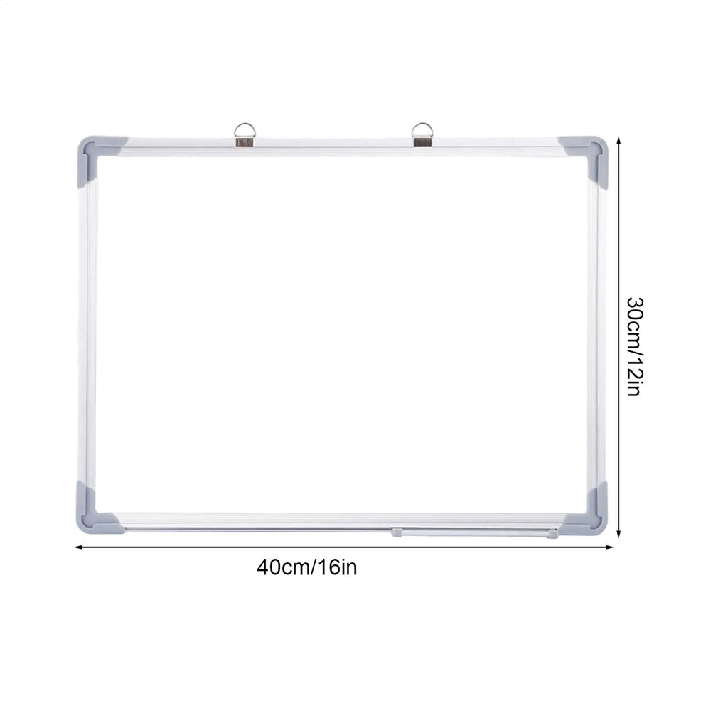 Magnetic Whiteboard 30x40cm Wall Planner Dry Erase Board Office Home