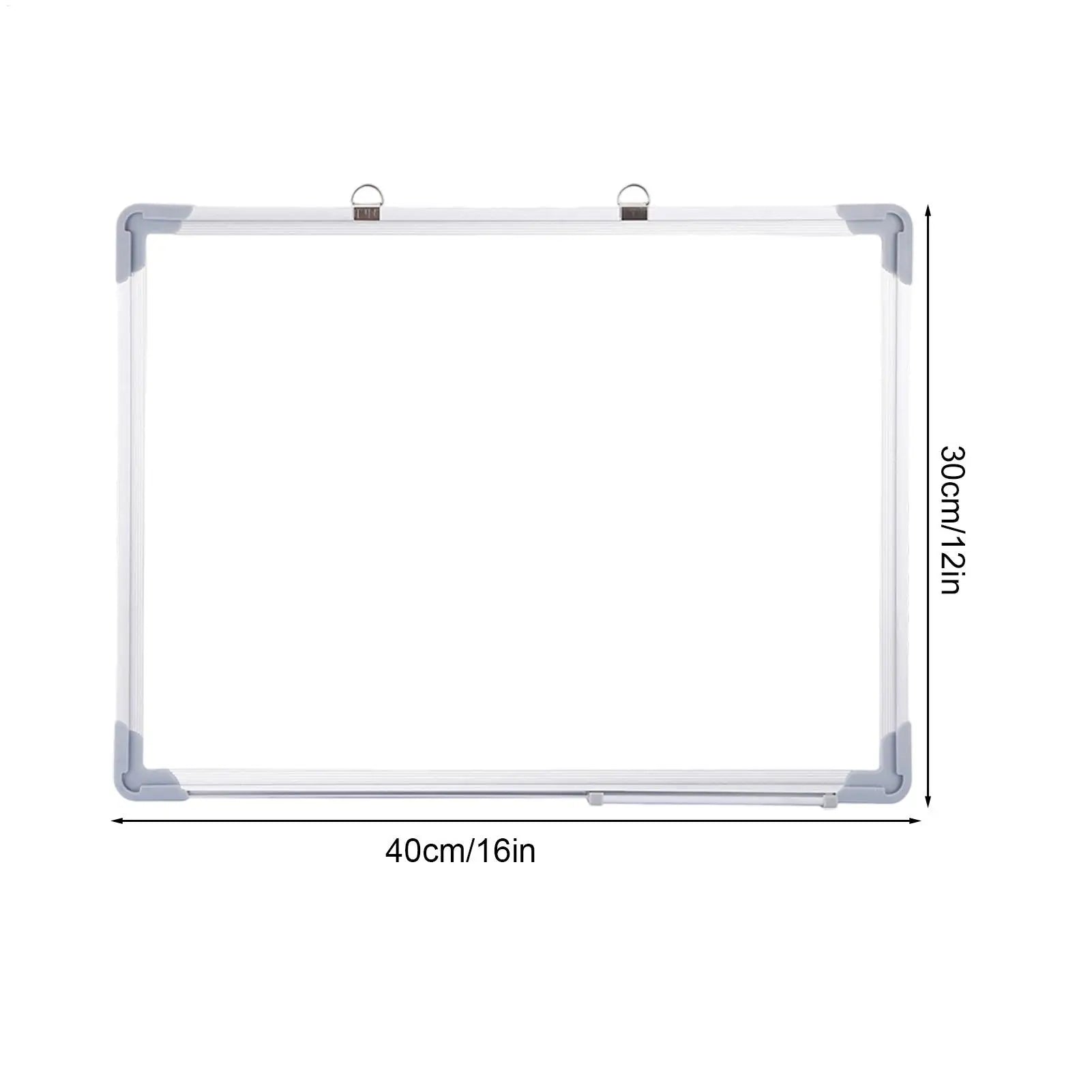 Magnetic Whiteboard 30x40cm Wall Planner Dry Erase Board Office Home