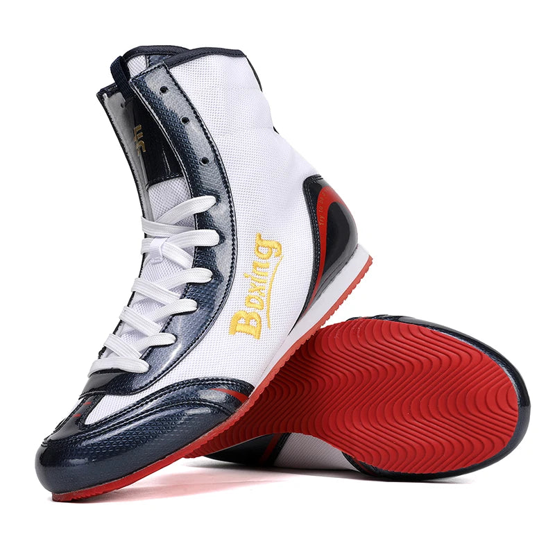 Lexsan Training Wrestling Shoes Men Female Fitness Boxing Mesh