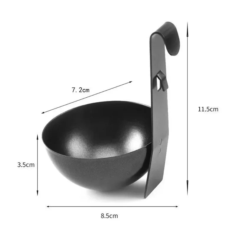 1-2pcs Stainless Steel Poached Egg Cup Poaching Cups High Temperature Resistance Egg Cup Kitchen Tools Egg Boiler Cooking Cups Zpaxo