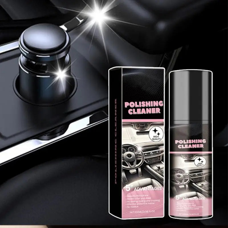 Car Interior Polish Cleaner Polishing Decontamination Maintenance