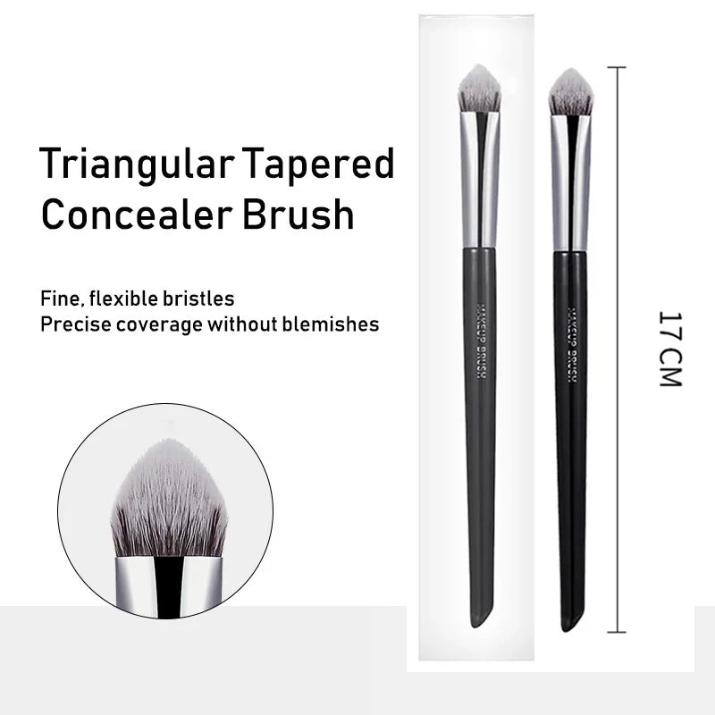 Concealer Makeup Brush Triangle Beveled Precision Soft Smudge Brushes