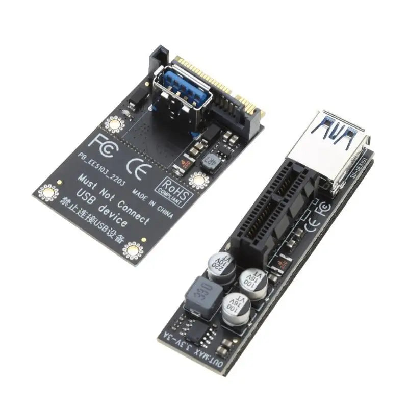 652F Expansion Card Graphics Cards PCIE Connector Extender MINI PCI-E to PCI-E Card Extension Port Adapter Replacement Zpaxo
