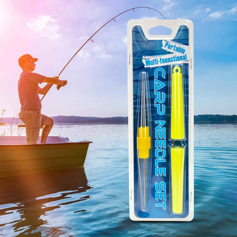 Carp Fishing Rigging Bait Needle Boilie Drill Stringer Fish Tool Tools