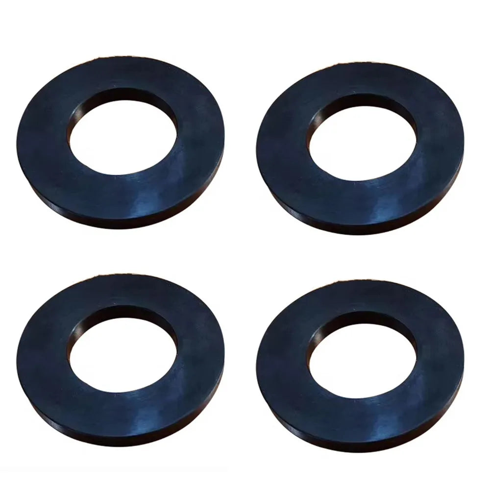 Universal Shock Absorber Gasket Rubber Black Yellow Bearing Washer Zpaxo Bright Black