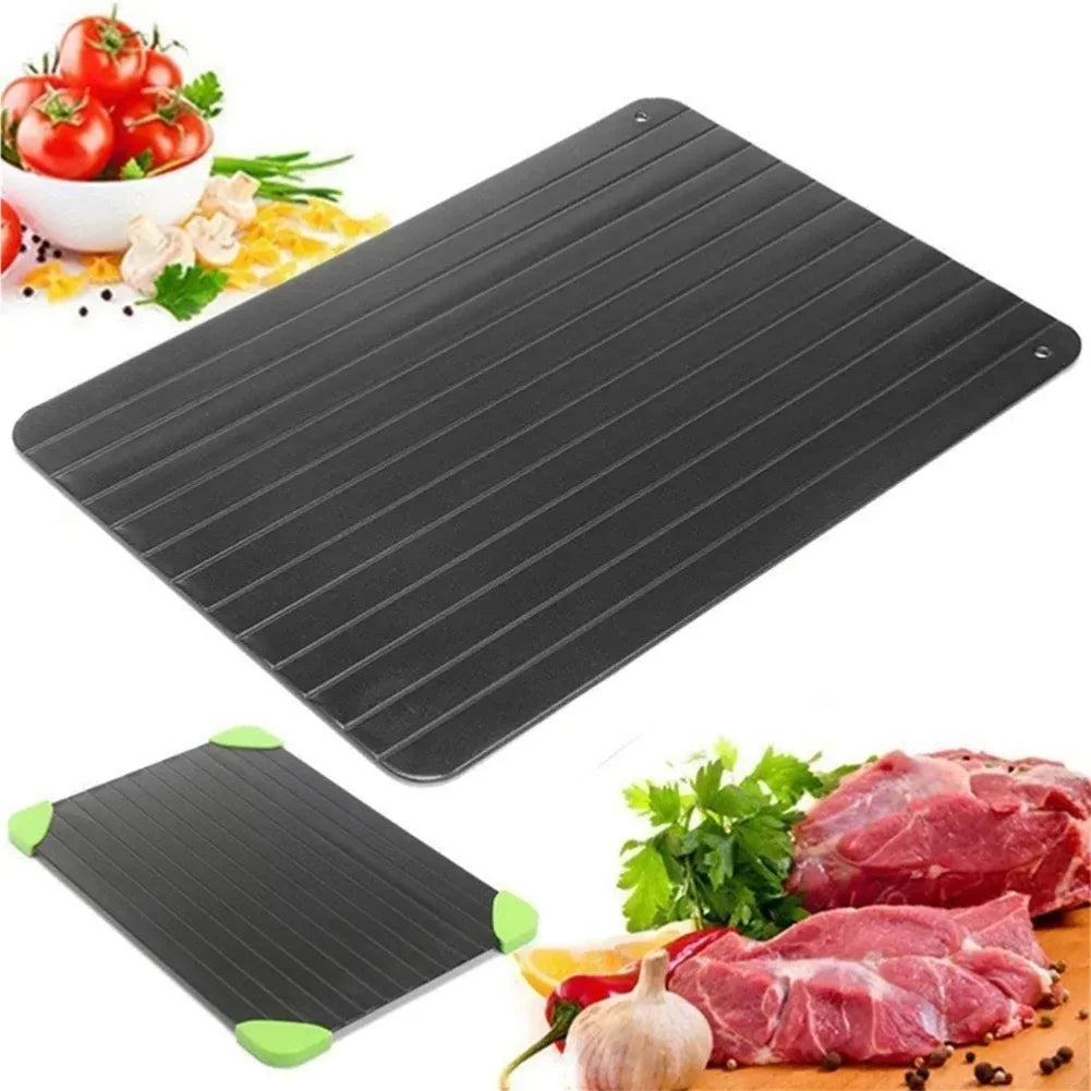 Fast Defrosting Tray Thaw Frozen Food Meat Fruit Quick Defrosting Plate Board Defrost Kitchen Gadget Tool Defrost Tray Zpaxo