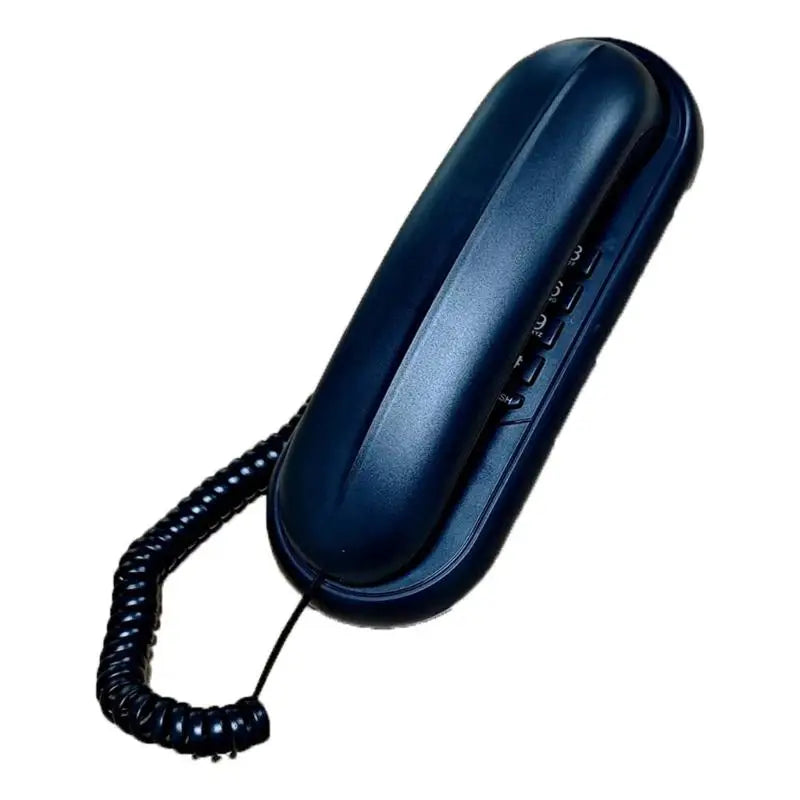 652F Corded Phones Landlines Home Phone Wall Mountable Zpaxo Black CN