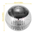 Garden Floating Underwater Ball Lamp Solar Powered Color Changing Swimming Pool Party Night Light For Yard Pond Garden Lamp Zpaxo Standard China Mainland