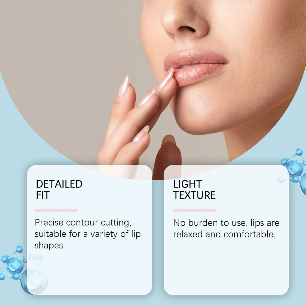 Jaysuing Anti-Wrinkle Lip Patches | Moisturizing Smile Line Fix Lip Wrinkle Patch Zpaxo