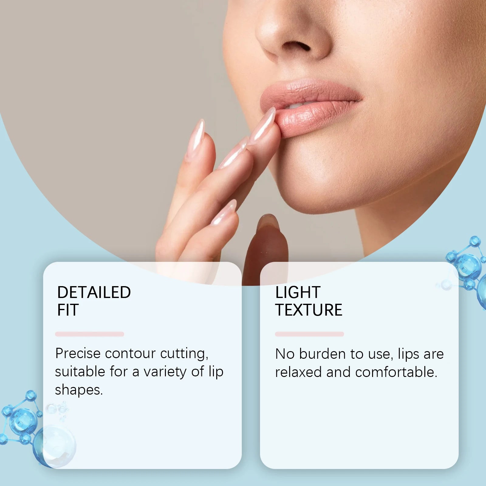 Jaysuing Anti-Wrinkle Lip Patches | Moisturizing Smile Line Fix Lip Wrinkle Patch Zpaxo