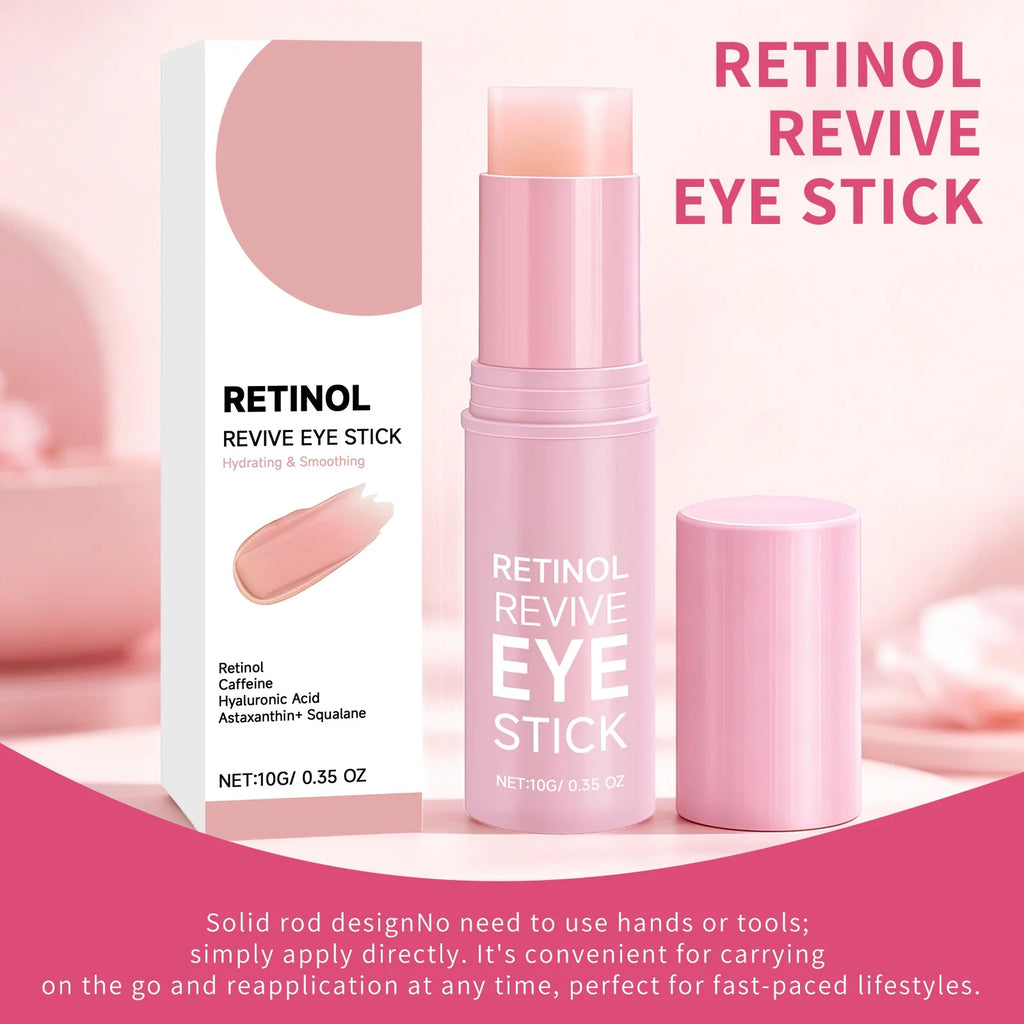 Retinol Eye Cream Stick – Dark Circles & Puffiness Treatment Eye Balm Stick Zpaxo