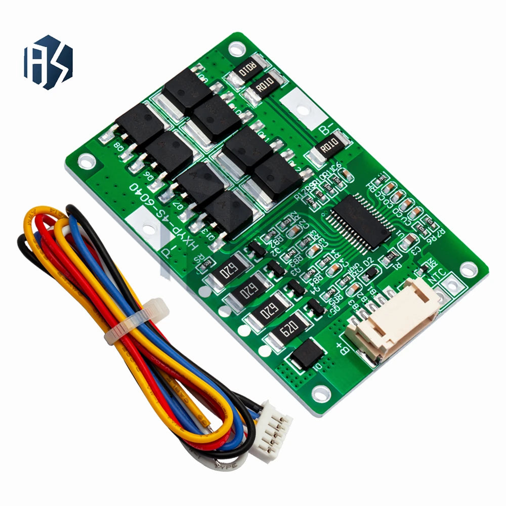 4S 3 2V 7V 18650 20A Lifepo4 Battery Balanced BMS Board Cable Zpaxo