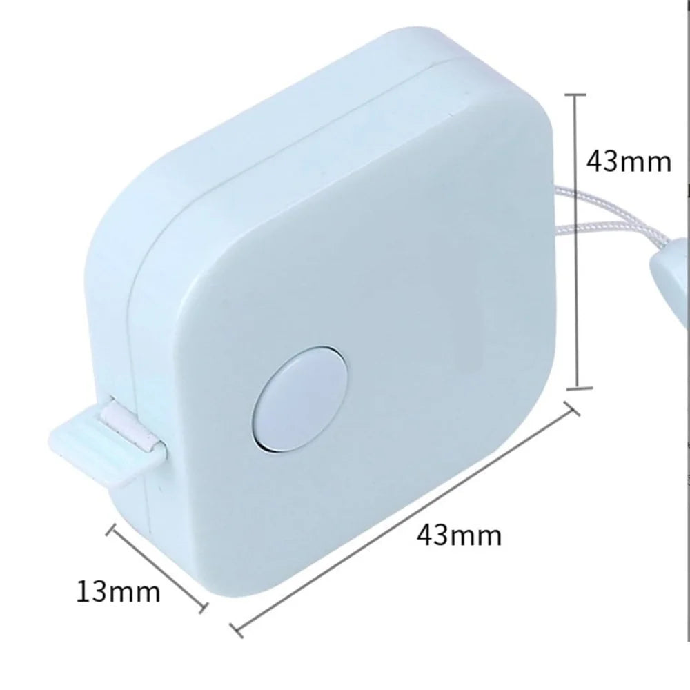 1 5m Small Tape Measure Portable Plastic Weight Management Medical Zpaxo