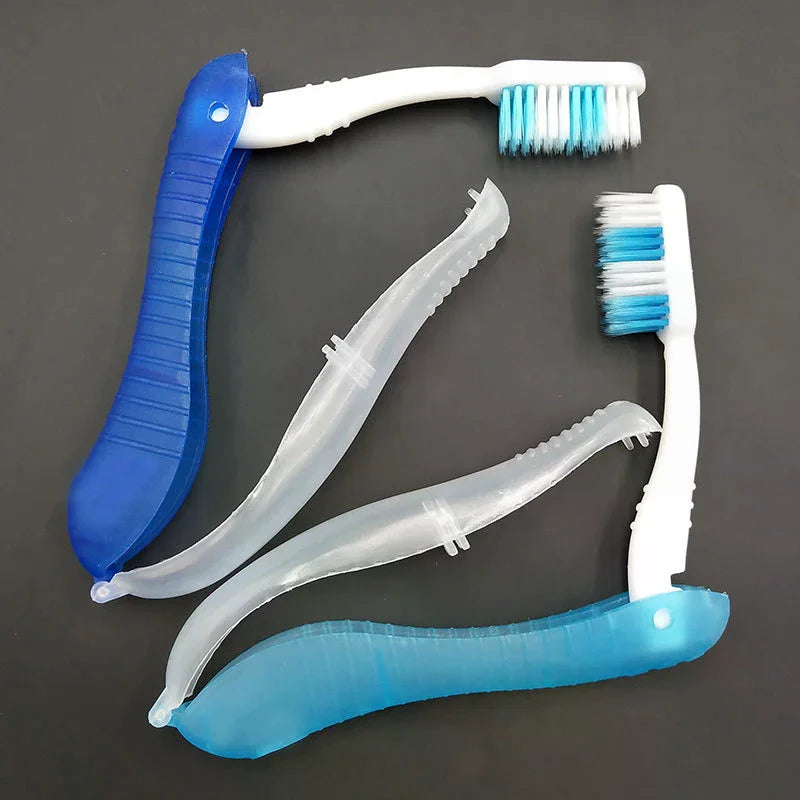 Portable Disposable Foldable Travel Camping Toothbrush Tooth Oral Zpaxo
