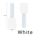 Wire Organizer Reusable Cable Ties Fastening Cord Rope Holder Desk Management Self Adhesive Adjustable Cord Organizer Straps Zpaxo White 10pcs