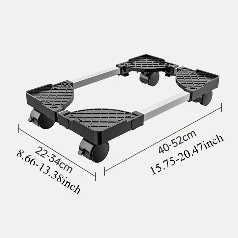CPU Holder Tower Stand Rolling Caster Wheelscomputer Adjustable
