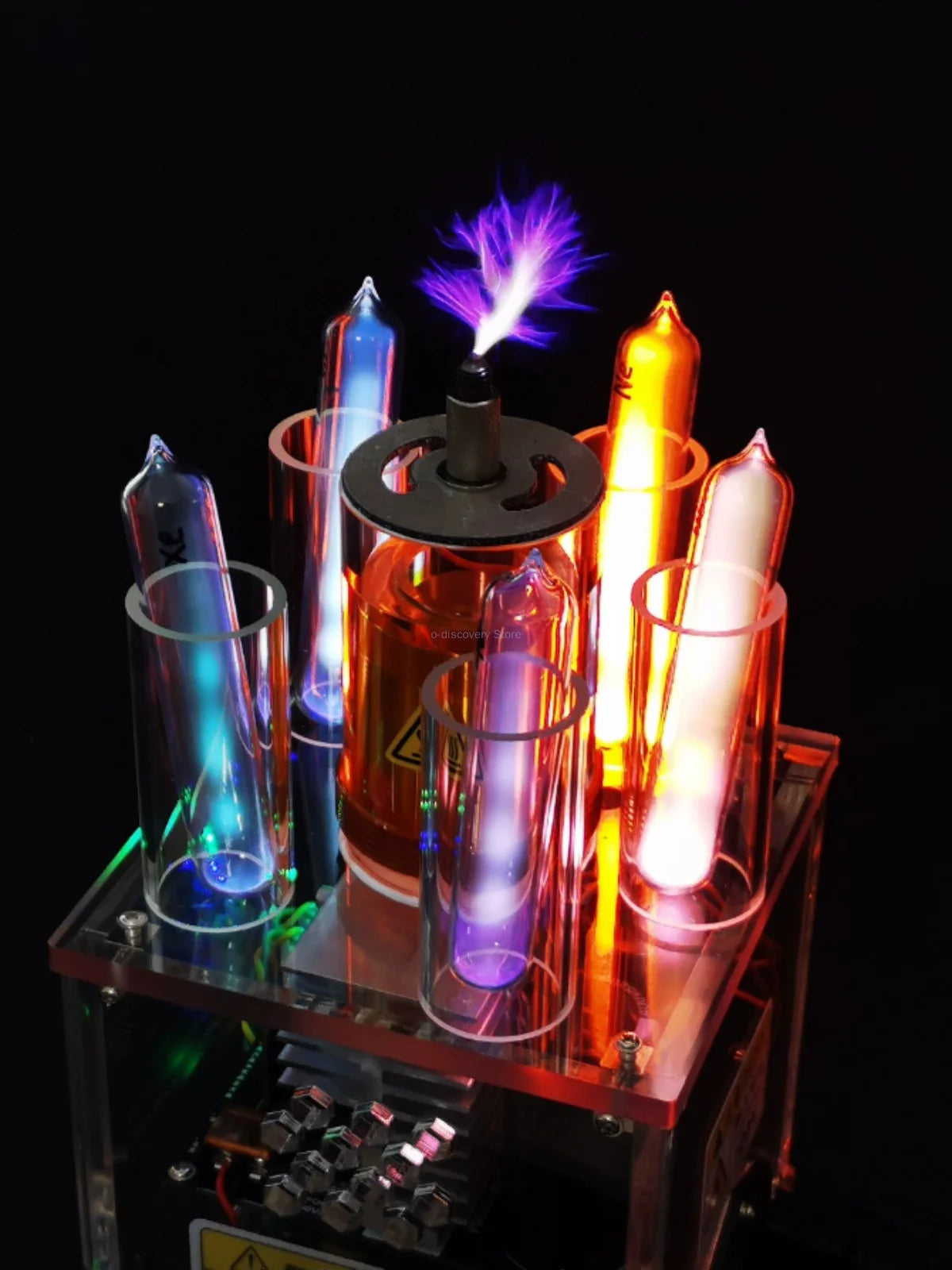 Tesla Coil Finished Product, New Unique Technology Toy, Plasma Music Arc, Fully Directional Bluetooth Speaker Zpaxo