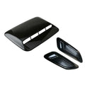 Auto Exterior Car Air Flow Intake Hood Carbon Fiber Reliability Zpaxo Black