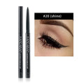 New 20 Color Waterproof Pearlescent Matte Eyeliner Not Easy To Smudge Eyeliner Pen Rotatable Eyeliner Long Lasting Eye Cosmetic Zpaxo 20