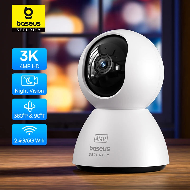 Baseus 4MP IP Camera Smart WIFI Security Indoor Home Protection PT 3K