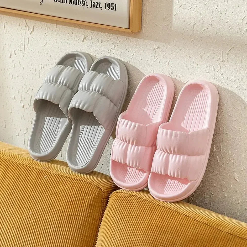 Soft EVA Slippers, Non-Slip Home & Bath Sandals, Comfortable Lightweight Summer Shoes, Cute Unisex Footwear, Durable & Cozy Zpaxo