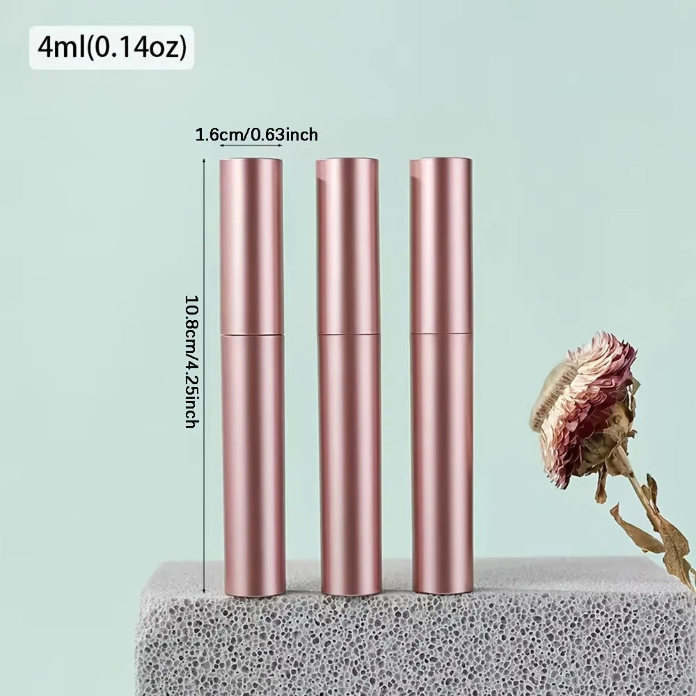 Refillable Containers Empty Mascara Tube Bottle Soft Brush Portable Zpaxo 3pcs