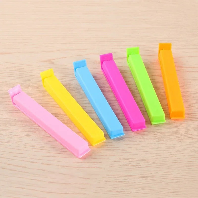 10/20Pcs Portable New Kitchen Storage Food Snack Seal Sealing Bag Clips Sealer Clamp Plastic Tool Kitchen Accessories Wholesale Zpaxo