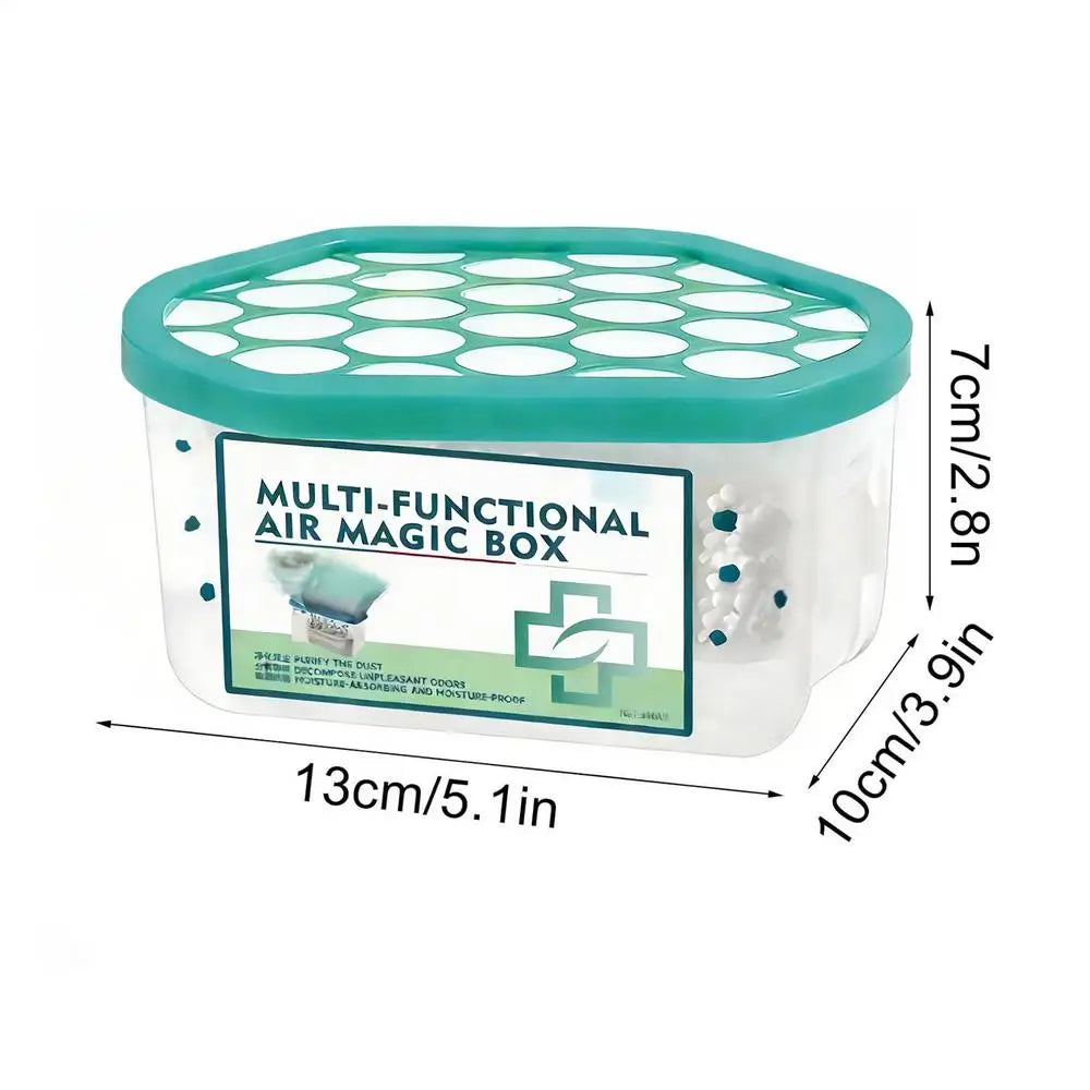 Dust Removal Box Long-Lasting Indoor Freshener Automatic Dust-Sucking Air Fresheners for Home for Home Bathroom Closet Car Pet Zpaxo Green